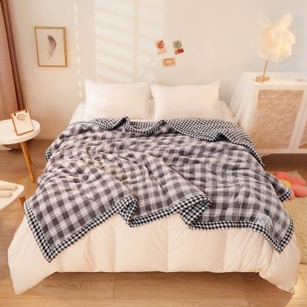 91家纺网 家纺一手货源 找家纺 （总）苏拉 2023新款牛奶绒夹棉绗绣三层毯