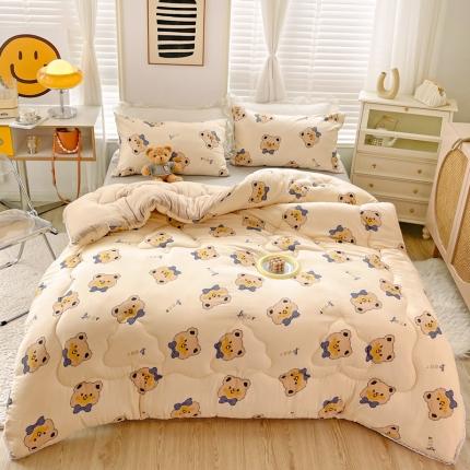 91家纺网 家纺一手货源 找家纺 （总）寐居家纺2022新款印花冬被