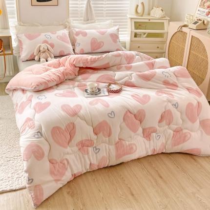 （总）寐居家纺2022新款印花冬被