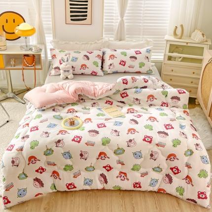 寐居家纺2022新款印花冬被 欢乐总动员