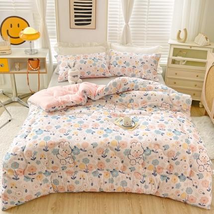 寐居家纺2022新款印花冬被 梦境花园