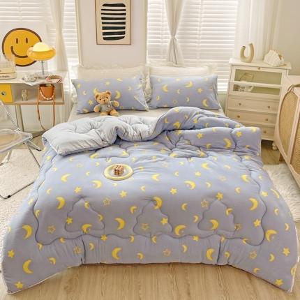 寐居家纺2022新款印花冬被 星空