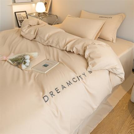 91家纺网 家纺一手货源 找家纺 （总）梦幻之城全棉馆2022新款水洗磨毛套件-奥利系列四件套