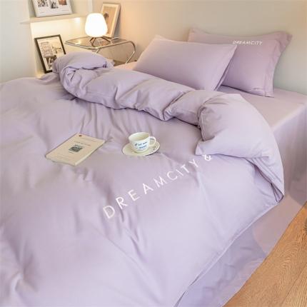 91家纺网 家纺一手货源 找家纺 （总）梦幻之城全棉馆2022新款水洗磨毛套件-奥利系列四件套