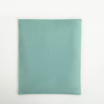 双诚包装 拉链自封袋绿色一半透明简约家纺套件包装 详询商家