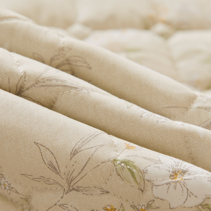 91家纺网 家纺一手货源 找家纺 丽诺床垫 2022新款双面全棉130*70薄床垫 白月光