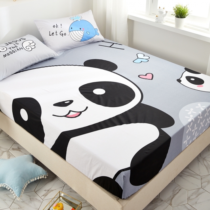 91家纺网 家纺一手货源 找家纺 （总）涵宸全棉大版床笠纯棉床笠卡通儿童学生床笠单床笠单品床笠