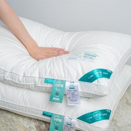 （总）帝诺妮枕芯坊 2022新款60s全棉中护盾枕芯-高枕