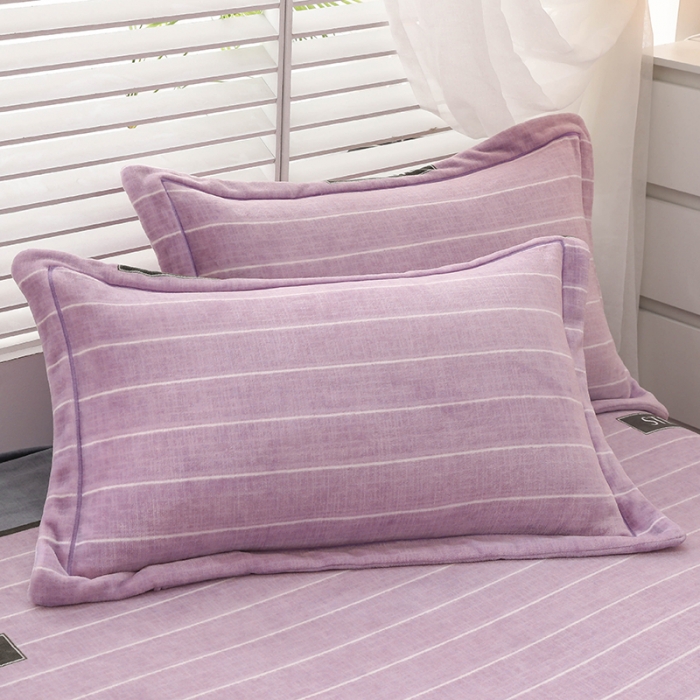 91家纺网 家纺一手货源 找家纺 优姿2022新款9斤重牛奶棉床裙款四件套 活力时光-豆沙