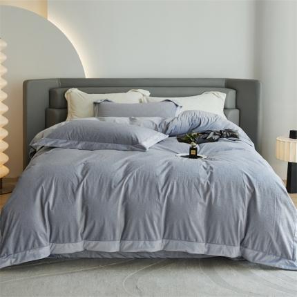 91家纺网 家纺一手货源 找家纺 （总）名品优仓2022新款婴肤绒轻奢系列四件套-布加迪