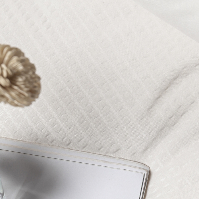 91家纺网 家纺一手货源 找家纺 简宜家居2022新款华夫格夏被秋冬被子被芯 皓月-白