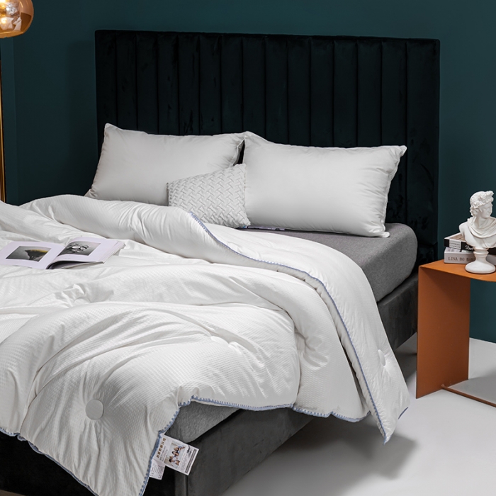 91家纺网 家纺一手货源 找家纺 简宜家居2022新款华夫格夏被秋冬被子被芯 三角针