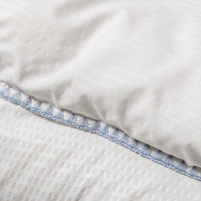 91家纺网 家纺一手货源 找家纺 简宜家居2022新款华夫格夏被秋冬被子被芯 三角针