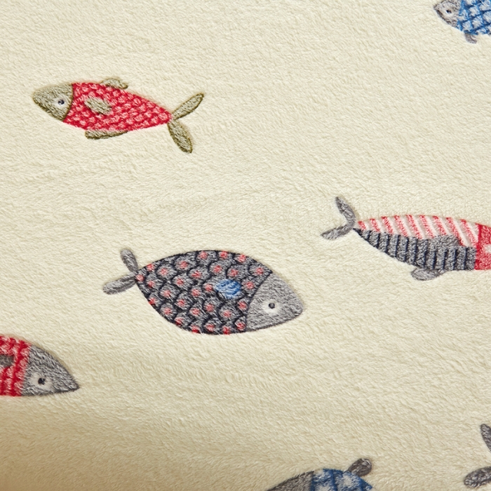 91家纺网 家纺一手货源 找家纺 被多多 2022新款3D立体高克重雪花绒印花床笠 海底世界