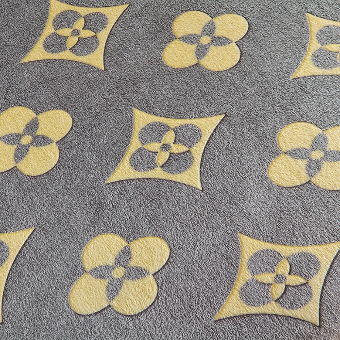 91家纺网 家纺一手货源 找家纺 被多多 2022新款3D立体高克重雪花绒印花床笠 四叶草