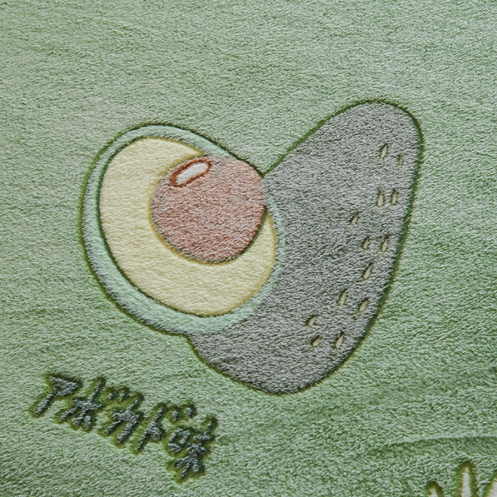 91家纺网 家纺一手货源 找家纺 被多多 2022新款3D立体高克重雪花绒印花床笠 牛油果