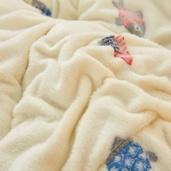 91家纺网 家纺一手货源 找家纺 被多多 2022新款高克重双面雪花绒印花冬被 海底世界