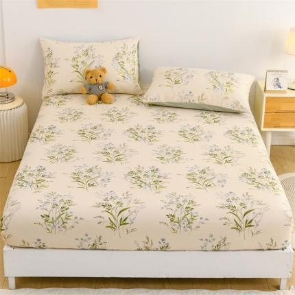 91家纺网 家纺一手货源 找家纺 （总）名兮 2022新款全棉印花床笠