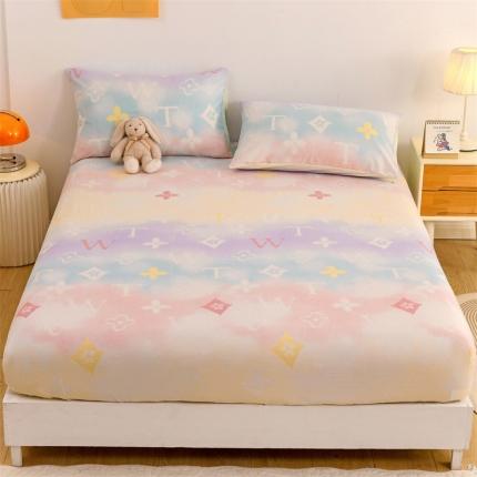 91家纺网 家纺一手货源 找家纺 （总）名兮 2022新款全棉印花床笠