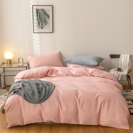 91家纺网 家纺一手货源 找家纺 （总）蓝巢家纺 2022新款原棉磨毛四件套