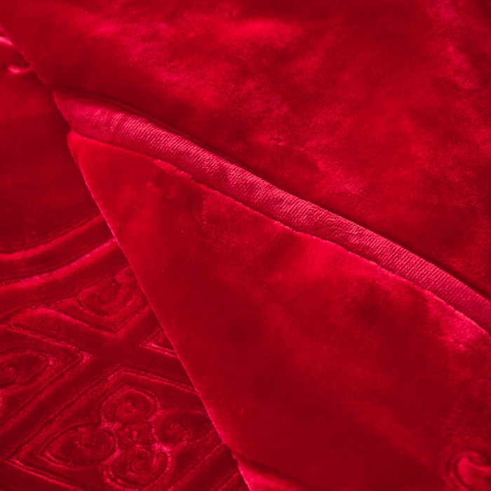 91家纺网 家纺一手货源 找家纺 （总）新款压花毛毯毯子