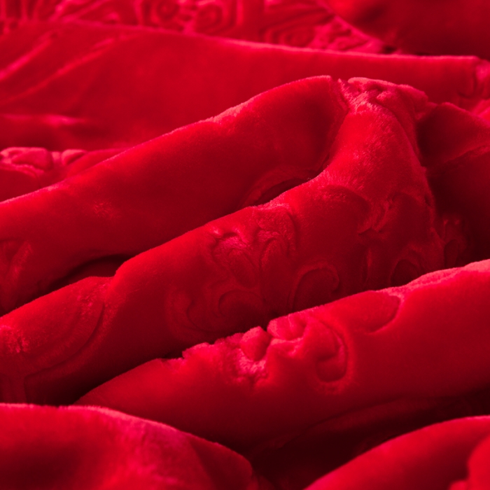 91家纺网 家纺一手货源 找家纺 （总）新款压花毛毯毯子