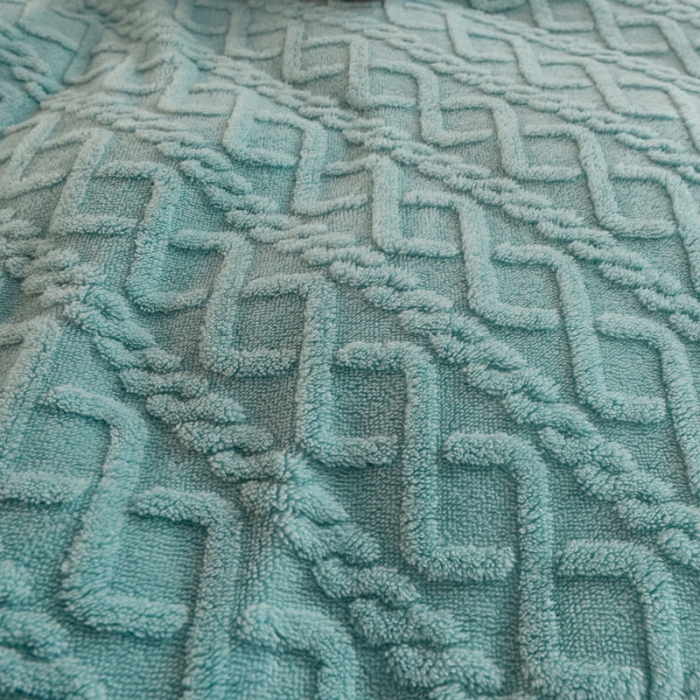 91家纺网 家纺一手货源 找家纺 绒兔兔 2022新款秋冬舒棉绒韩版床裙床单四件套 复古绿