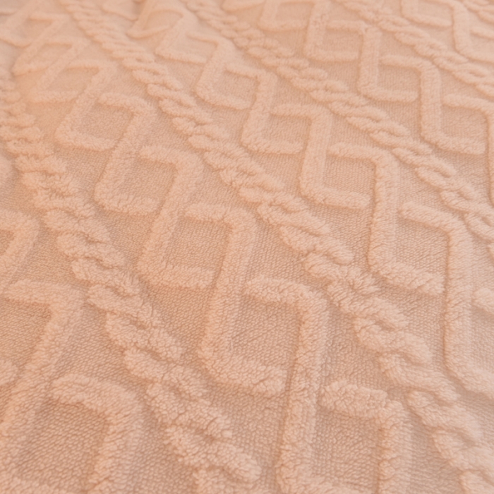 91家纺网 家纺一手货源 找家纺 绒兔兔 2022新款秋冬舒棉绒韩版床裙床单四件套 樱花粉