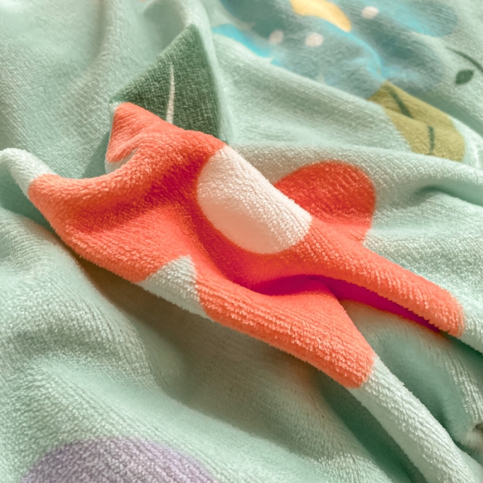 91家纺网 家纺一手货源 找家纺 西引力 2022新加厚印花小清新牛奶绒四件套法莱绒单被套直播 万紫千红