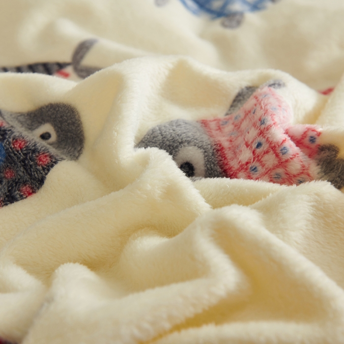 91家纺网 家纺一手货源 找家纺 被多多 2022新款雪花绒印花四件套 海底世界