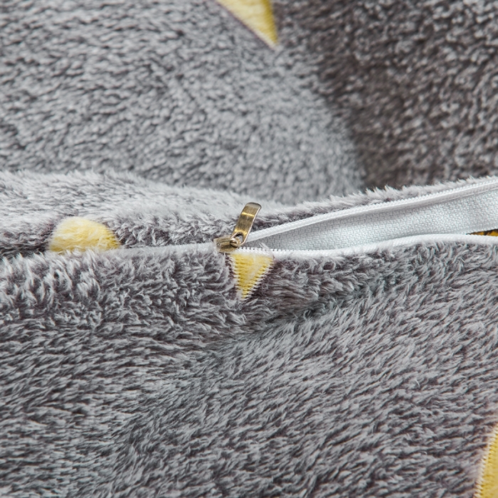 91家纺网 家纺一手货源 找家纺 被多多 2022新款雪花绒印花四件套 四叶草