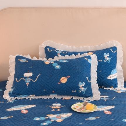 91家纺网 家纺一手货源 找家纺 （总）甜之梦 2025新款牛奶绒印花夹棉花边系列单品枕套