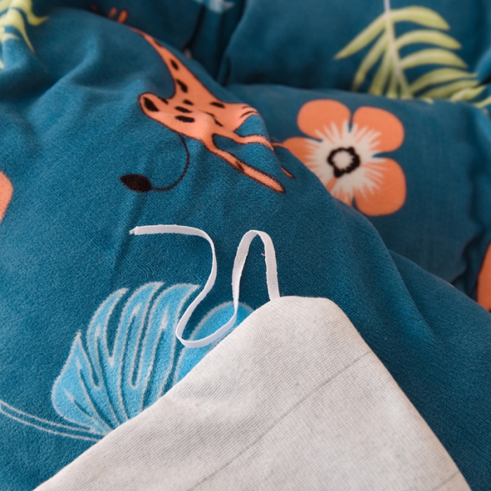 91家纺网 家纺一手货源 找家纺 总甜之梦 2025多功能泥点绒印花加厚被套毛毯可定制任何尺寸