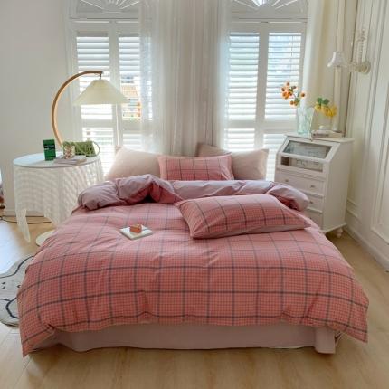 91家纺网 家纺一手货源 找家纺 （总）顾家家居 2023新款全棉A类水洗棉四件套