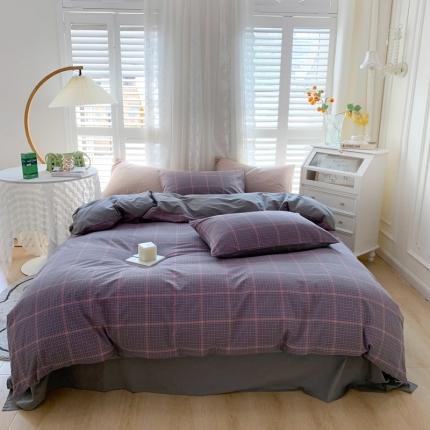 91家纺网 家纺一手货源 找家纺 （总）顾家家居 2023新款全棉A类水洗棉四件套