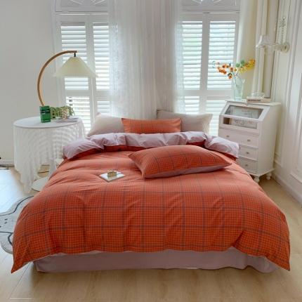 91家纺网 家纺一手货源 找家纺 （总）顾家家居 2023新款全棉A类水洗棉四件套