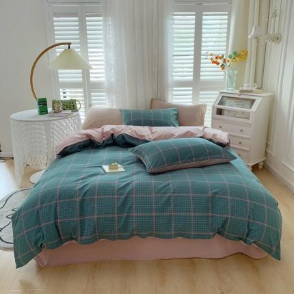 91家纺网 家纺一手货源 找家纺 （总）顾家家居 2023新款全棉A类水洗棉四件套