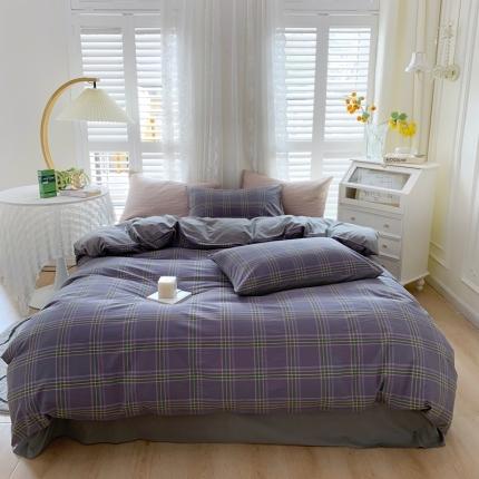 91家纺网 家纺一手货源 找家纺 （总）顾家家居 2023新款全棉A类水洗棉四件套