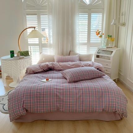 91家纺网 家纺一手货源 找家纺 （总）顾家家居 2023新款全棉A类水洗棉四件套