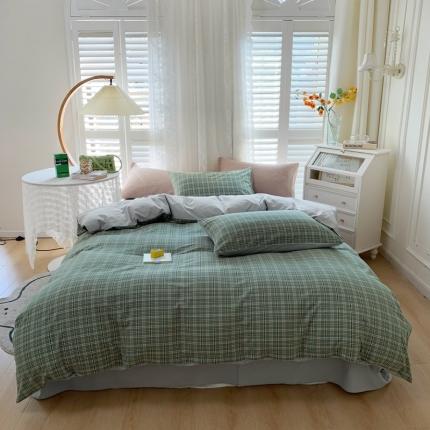 91家纺网 家纺一手货源 找家纺 （总）顾家家居 2023新款全棉A类水洗棉四件套