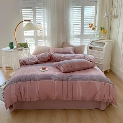 91家纺网 家纺一手货源 找家纺 （总）顾家家居 2023新款全棉A类水洗棉四件套