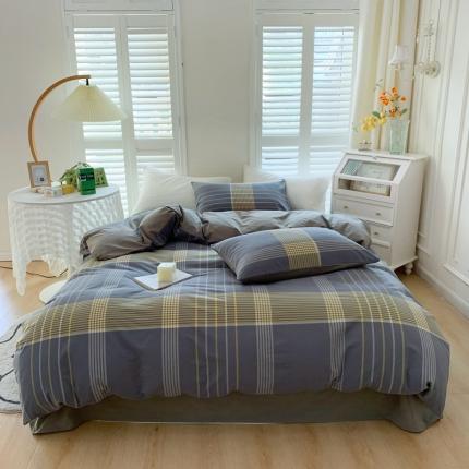 91家纺网 家纺一手货源 找家纺 （总）顾家家居 2023新款全棉A类水洗棉四件套