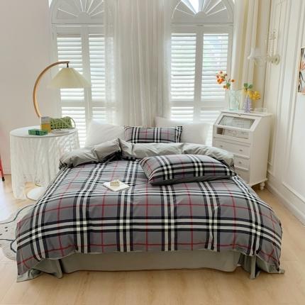 91家纺网 家纺一手货源 找家纺 （总）顾家家居 2023新款全棉A类水洗棉四件套