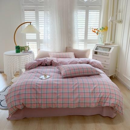 91家纺网 家纺一手货源 找家纺 （总）顾家家居 2023新款全棉A类水洗棉四件套