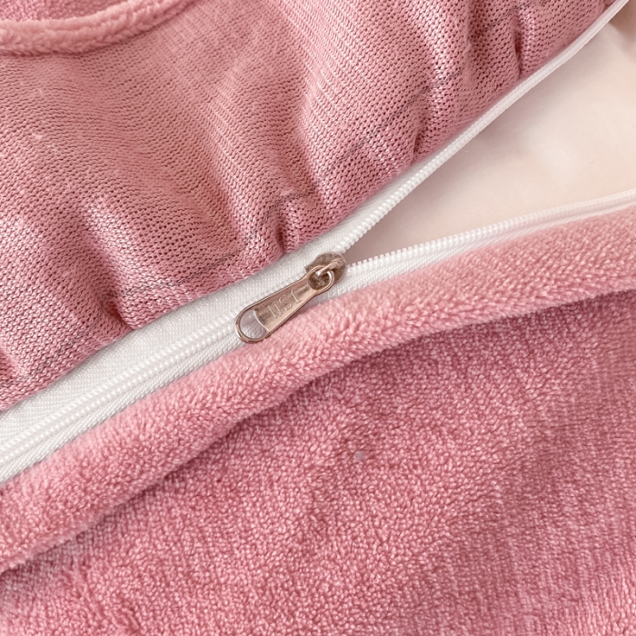 91家纺网 家纺一手货源 找家纺 金丝鸟 2022新款200克韩式公主风花边款牛奶绒四件套 豆沙