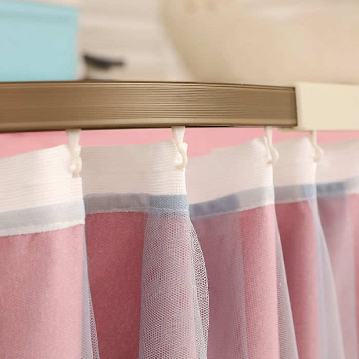 91家纺网 家纺一手货源 找家纺 迪凡保罗 2022新款C19铝合金导轨学生桌帘 阳光玉色