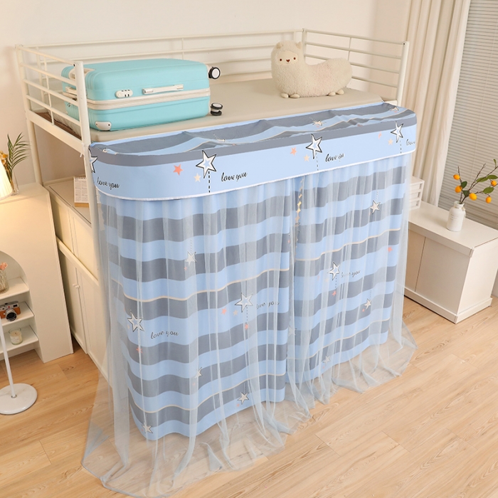 91家纺网 家纺一手货源 找家纺 迪凡保罗 2022新款C20铝合金导轨学生桌帘 魔法之旅 兰