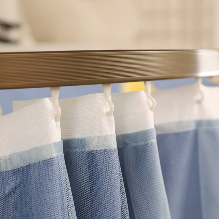 91家纺网 家纺一手货源 找家纺 迪凡保罗 2022新款C20铝合金导轨学生桌帘 阳光花朵