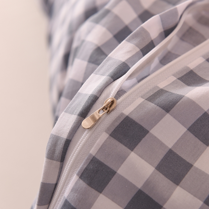 91家纺网 家纺一手货源 找家纺 甜之梦 2025新款全棉印花夹棉抗菌被套 爱心熊