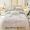91家纺网 家纺一手货源 找家纺 眠屿 2022新款牛奶绒花边系列床单床裙床笠四件套 恋语